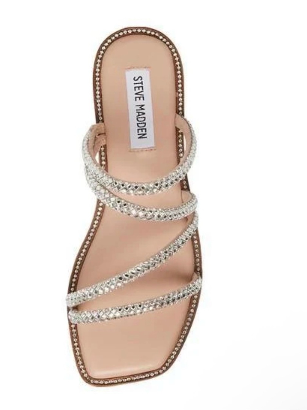 STARIE RHINESTONES STEVE MADDEN SANDALS